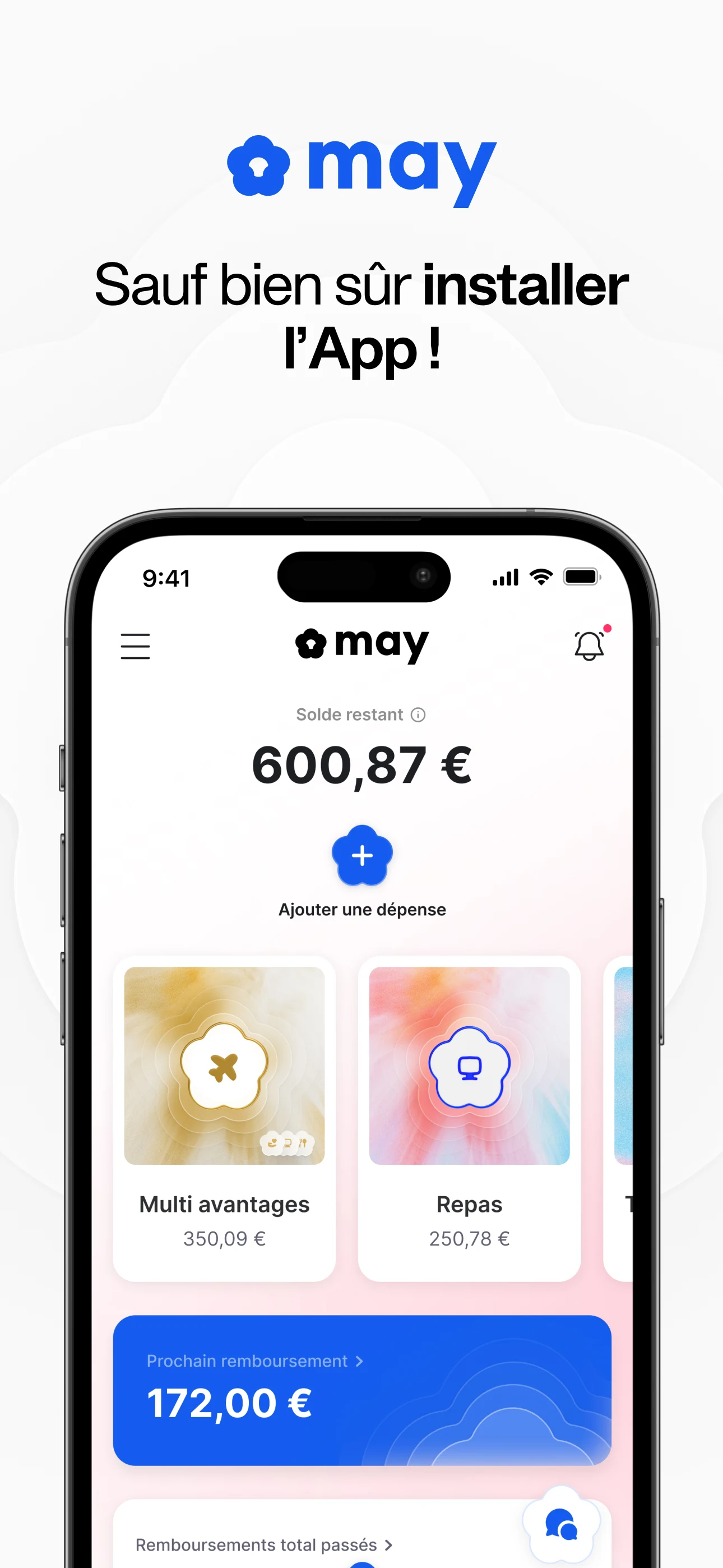 May - Avantages aux salariés screenshot